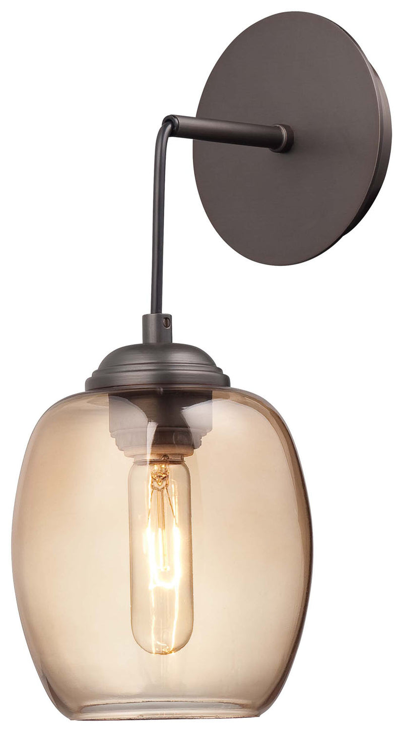 George Kovacs P931-647 Bubble One Light Mini Pendant, Copper Bronze Patina Main Image.jpg