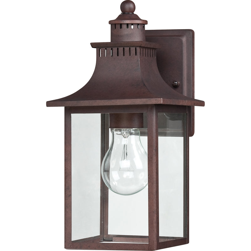 Quoizel CCR8406CU Chancellor One Light Outdoor Wall Lantern, Copper Bronze Alternate Image 2.jpg