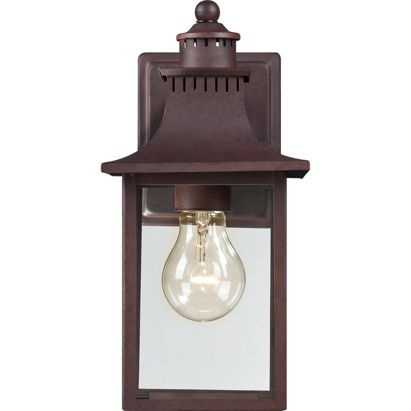 Quoizel CCR8406CU Chancellor One Light Outdoor Wall Lantern, Copper Bronze Alternate Image 3.jpg