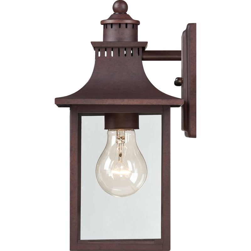 Quoizel CCR8406CU Chancellor One Light Outdoor Wall Lantern, Copper Bronze Alternate Image 4.jpg