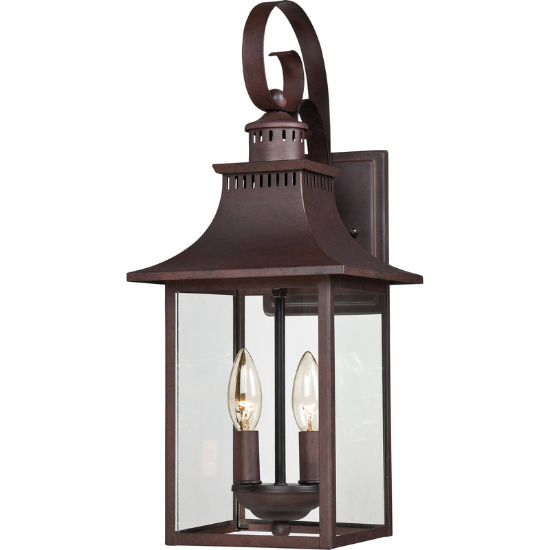 Quoizel CCR8408CU Chancellor Two Light Outdoor Wall Lantern, Copper Bronze Alternate Image.jpg