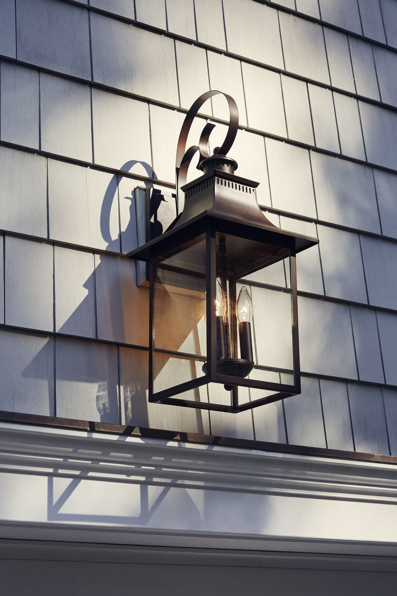 Quoizel CCR8410CU Chancellor Three Light Outdoor Wall Lantern, Copper Bronze Alternate Image 9.jpg