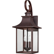 Quoizel CCR8410CU Chancellor Three Light Outdoor Wall Lantern, Copper Bronze Alternate Image 2.jpg