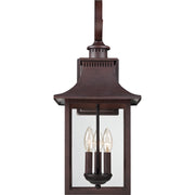Quoizel CCR8410CU Chancellor Three Light Outdoor Wall Lantern, Copper Bronze Alternate Image 3.jpg