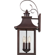 Quoizel CCR8410CU Chancellor Three Light Outdoor Wall Lantern, Copper Bronze Alternate Image 4.jpg
