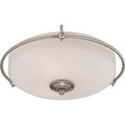 Quoizel GF1617AN Griffin Three Light Flush Mount, Antique Nickel Alternate Image 2.jpg