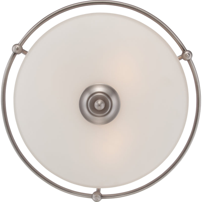 Quoizel GF1617AN Griffin Three Light Flush Mount, Antique Nickel Alternate Image 3.jpg
