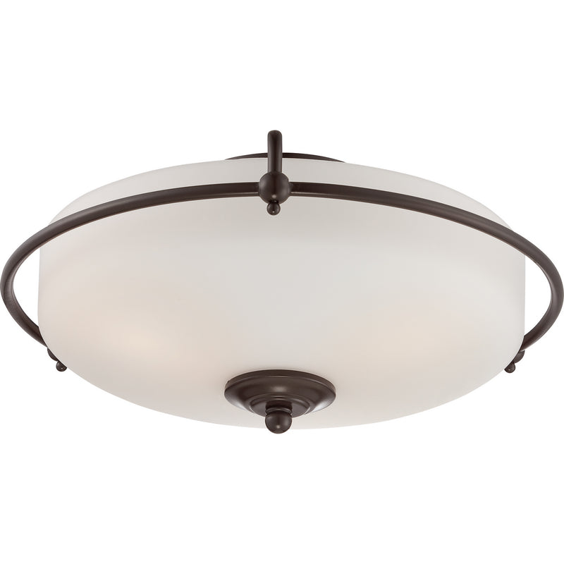 Quoizel GF1617PN Griffin Three Light Flush Mount, Palladian Bronze Alternate Image 2.jpg