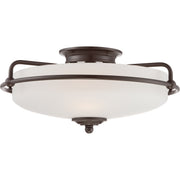Quoizel GF1617PN Griffin Three Light Flush Mount, Palladian Bronze Main Image.jpg