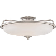 Quoizel GF1621AN Griffin Four Light Flush Mount, Antique Nickel Main Image.jpg