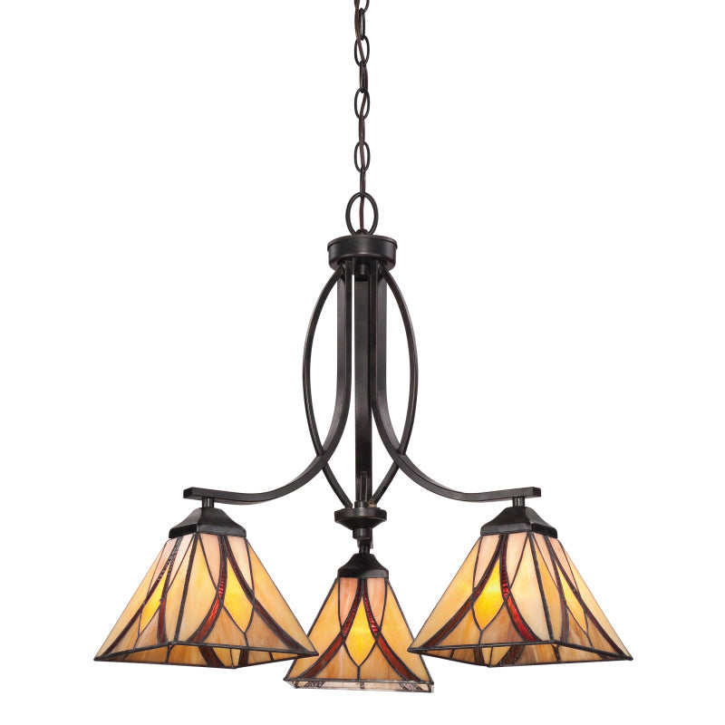 Quoizel TFAS5003VA Asheville Three Light Chandelier, Valiant Bronze Main Image.jpg