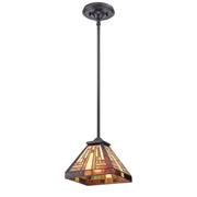 Quoizel TFST1508VB Stephen One Light Mini Pendant, Vintage Bronze Main Image.jpg