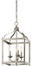 Kichler 42566NI Larkin Three Light Pendant, Brushed Nickel Main Image.jpg