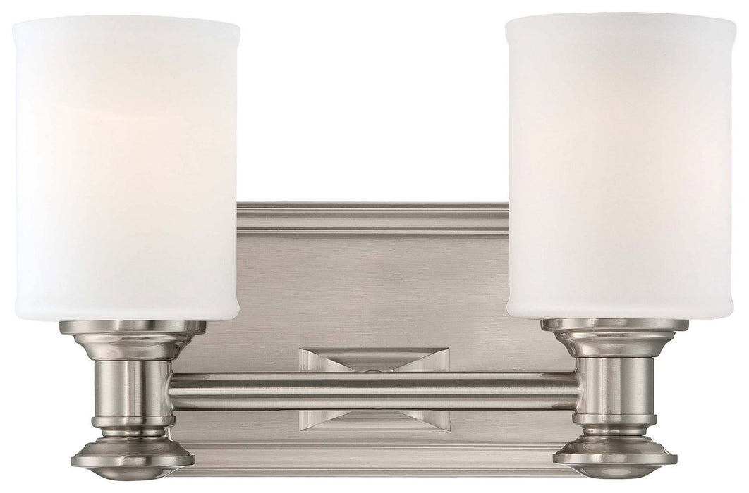 Minka-Lavery 5172-84 Harbour Point Two Light Bath, Brushed Nickel Main Image.jpg