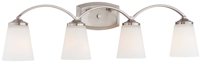 Minka-Lavery 6964-84 Overland Park Four Light Bath, Brushed Nickel Main Image.jpg