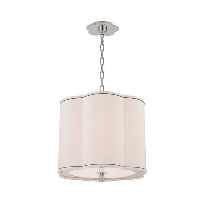 Hudson Valley 7915-PN Sweeny Three Light Pendant, Polished Nickel Main Image.jpg