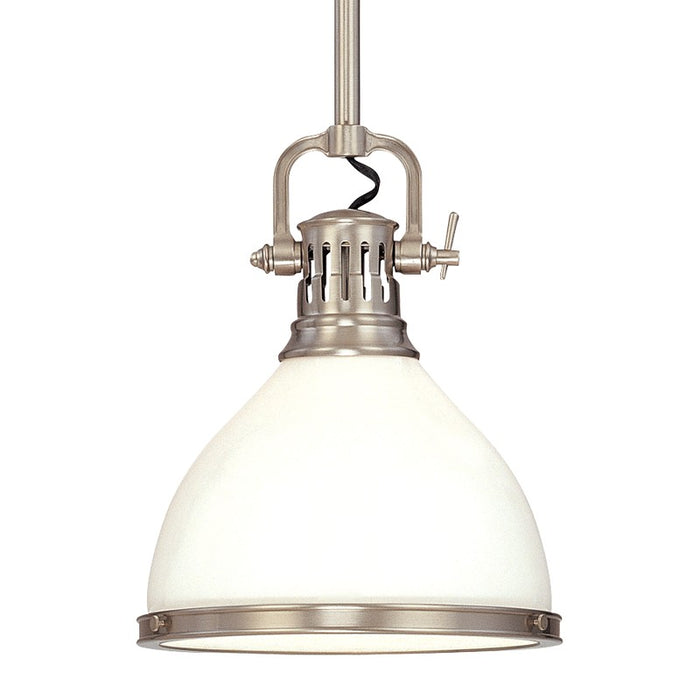 Hudson Valley 2623-SN Randolph One Light Pendant, Satin Nickel Main Image.jpg