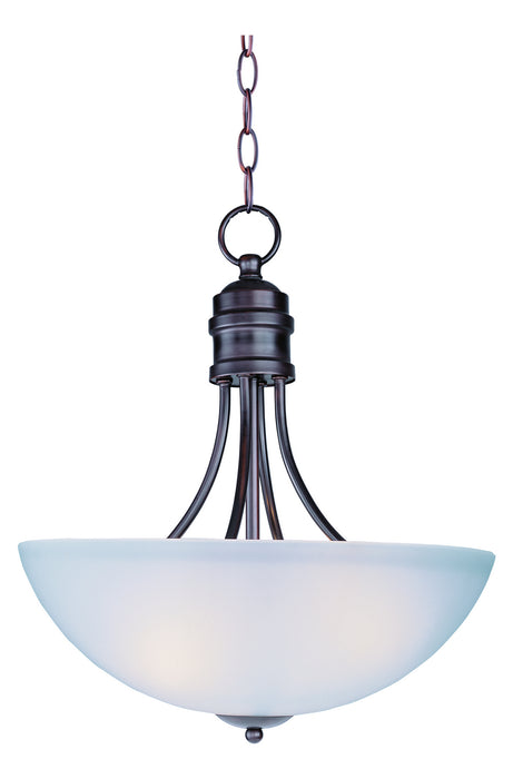 Maxim 10044FTOI Logan Three Light Pendant, Oil Rubbed Bronze Main Image.jpg