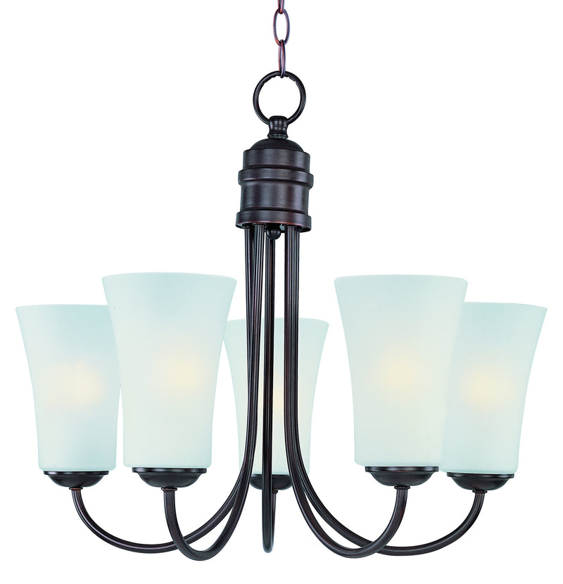 Maxim 10045FTOI Logan Five Light Chandelier, Oil Rubbed Bronze Main Image.jpg