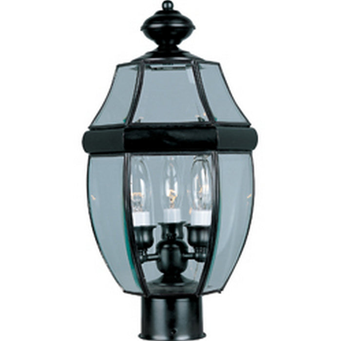 Maxim 6097CLBU South Park Three Light Outdoor Pole/Post Lantern, Burnished Main Image.jpg