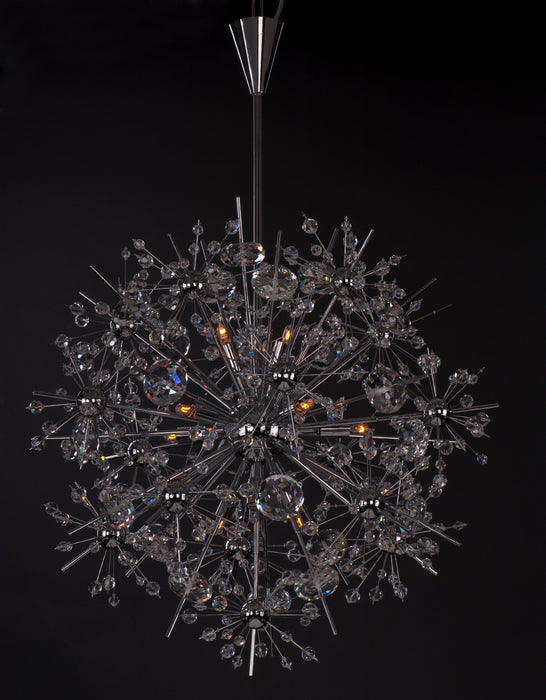 Maxim 39745BCPC Starfire 11 Light Chandelier, Polished Chrome Alternate Image.jpg