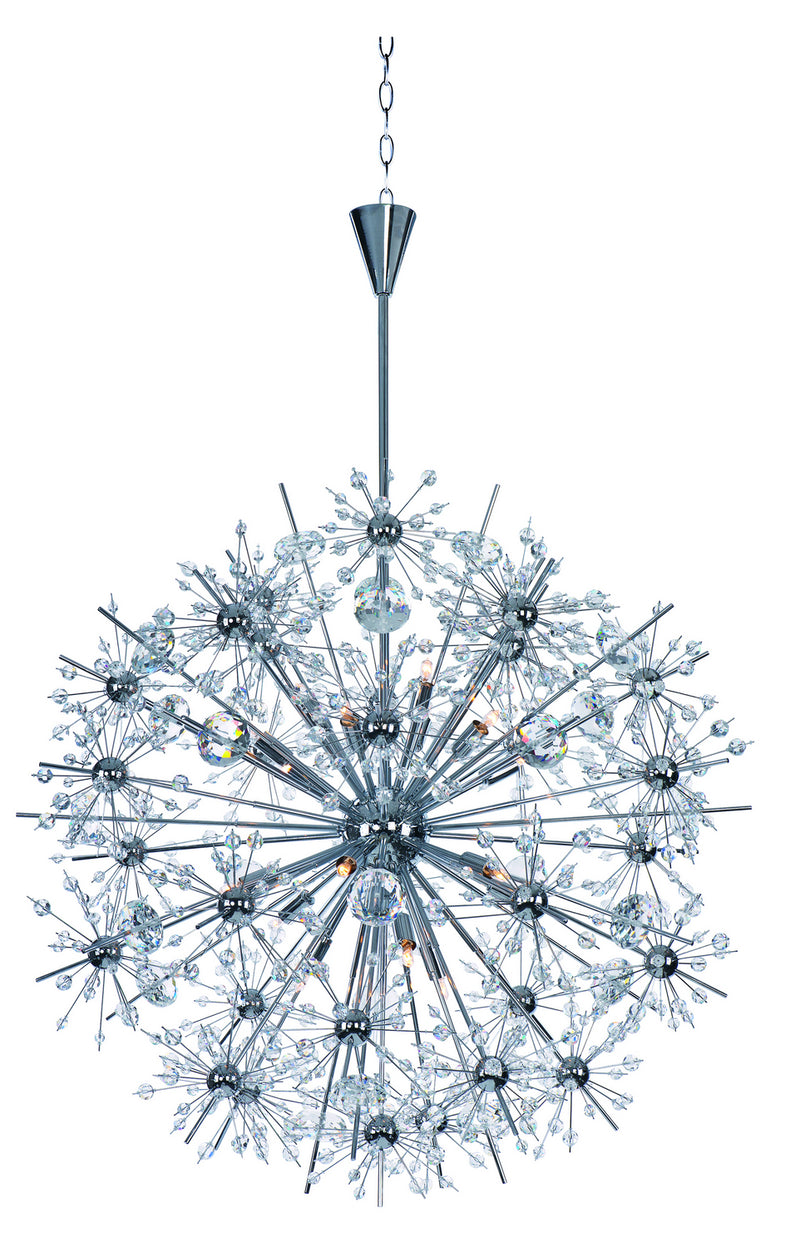 Maxim 39746BCPC Starfire 18 Light Pendant, Polished Chrome Main Image.jpg