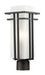 Z-Lite 550PHM-ORBZ-R Abbey One Light Outdoor Post Mount, Outdoor Rubbed Bronze Main Image.jpg