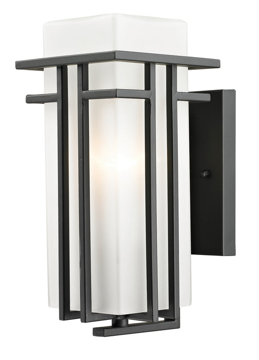 Z-Lite 550S-ORBZ Abbey One Light Outdoor Wall Sconce, Outdoor Rubbed Bronze Main Image.jpg