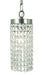 Framburg 2271 PS Princessa One Light Pendant, Polished Silver Main Image.jpg