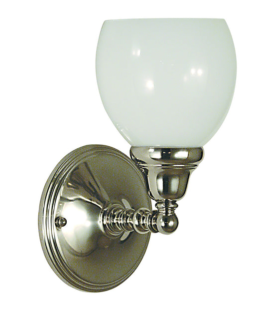 Framburg 2427 PS Sheraton One Light Wall Sconce, Polished Silver Main Image.jpg