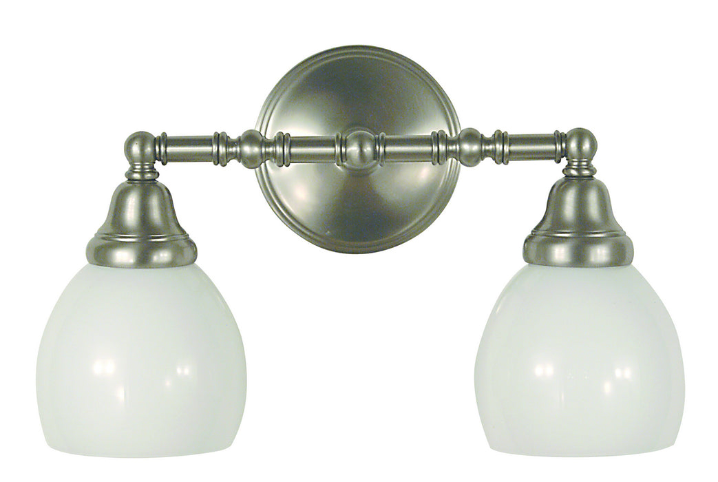 Framburg 2428 BN Sheraton Two Light Wall Sconce, Brushed Nickel Main Image.jpg