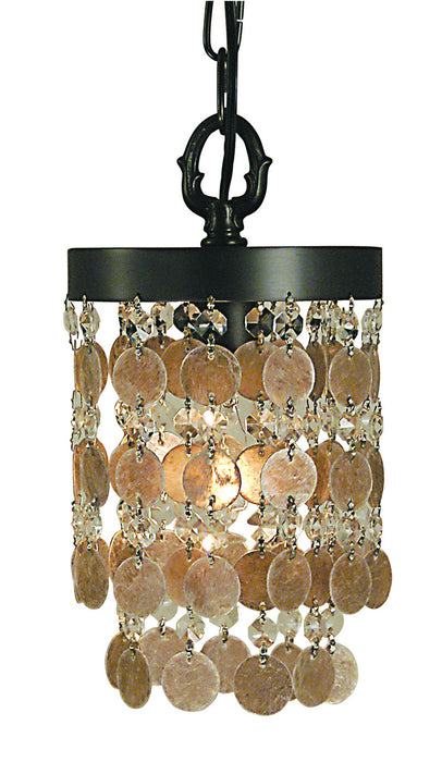 Framburg 2480 MB Naomi One Light Pendant, Mahogany Bronze Main Image.jpg