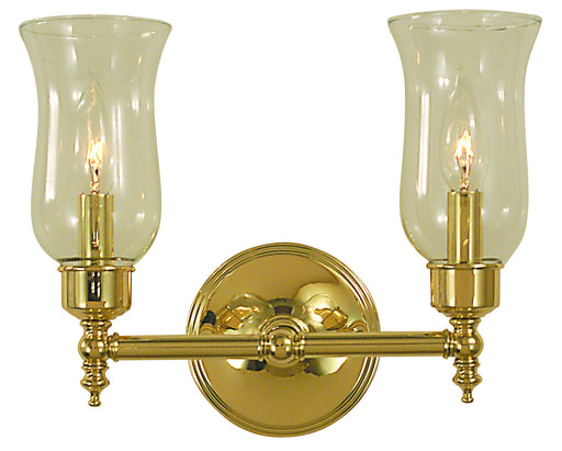 Framburg 2502 PB Sheraton Two Light Wall Sconce, Polished Brass Main Image.jpg