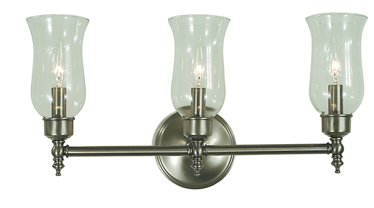 Framburg 2503 BN Sheraton Three Light Wall Sconce, Brushed Nickel Main Image.jpg