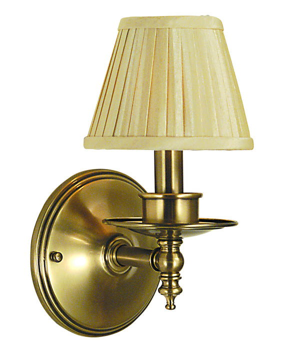 Framburg 2511 AB Sheraton One Light Wall Sconce, Antique Brass Main Image.jpg