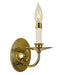 Framburg 2521 AB Jamestown One Light Wall Sconce, Antique Brass Main Image.jpg