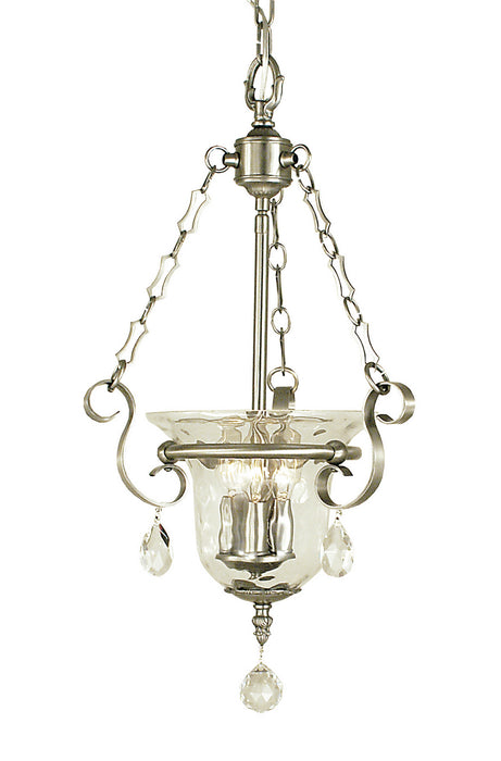 Framburg 2915 BN Carcassonne Three Light Pendant, Brushed Nickel Main Image.jpg