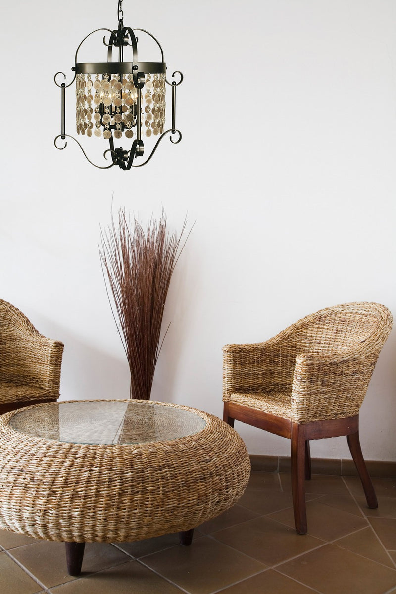 Framburg 2924 MB Naomi Five Light Chandelier, Mahogany Bronze Alternate Image.jpg