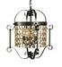 Framburg 2924 MB Naomi Five Light Chandelier, Mahogany Bronze Main Image.jpg