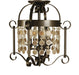 Framburg 2927 MB Naomi Four Light Flush / Semi-Flush Mount, Mahogany Bronze Main Image.jpg