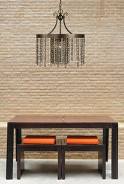 Framburg 2958 MB Penelope Four Light Chandelier, Mahogany Bronze Alternate Image.jpg
