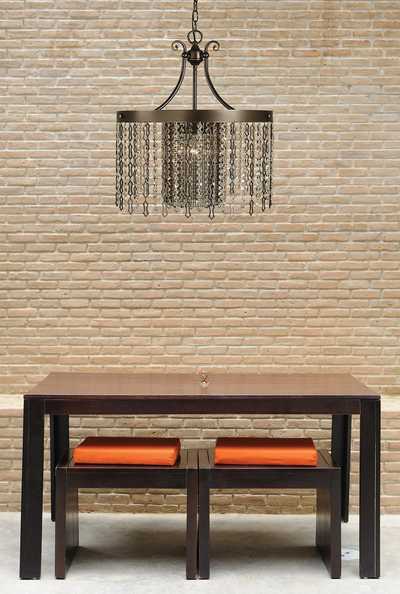 Framburg 2958 MB Penelope Four Light Chandelier, Mahogany Bronze Alternate Image.jpg