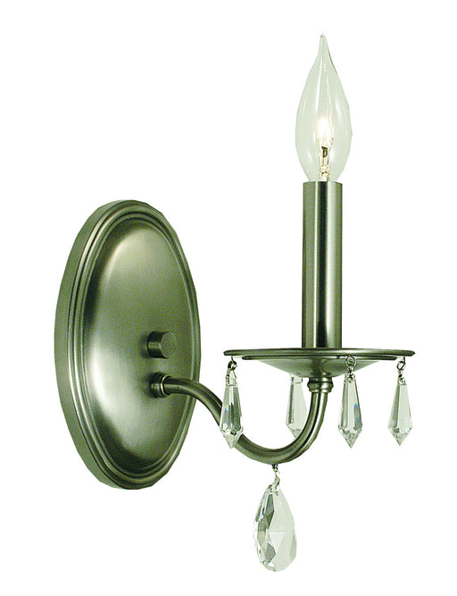 Framburg 2981 BN Liebestraum One Light Wall Sconce, Brushed Nickel Main Image.jpg