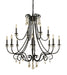 Framburg 2997 MB Liebestraum 12 Light Foyer Chandelier, Mahogany Bronze Main Image.jpg