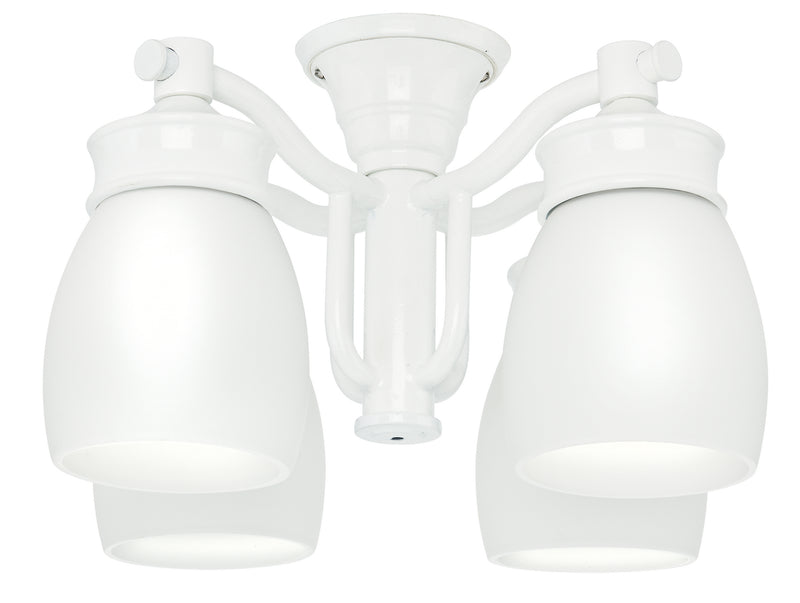 Casablanca 99088 Light Kit Four Light Fan Light Kit Snow White Main Image.jpg