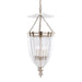 Hudson Valley 143-PN Hanover Four Light Pendant, Polished Nickel Main Image.jpg