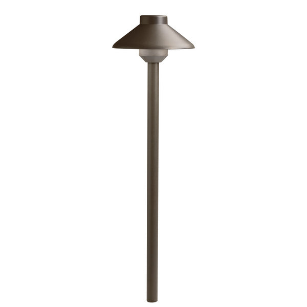 Kichler 15821AZT27 LED Path Light, Textured Architectural Bronze