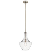 Kichler 42141NICS One Light Pendant, Brushed Nickel