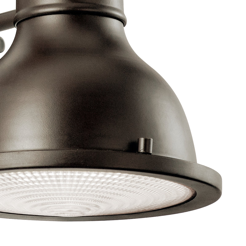 Kichler 49064OZ One Light Outdoor Wall Mount, Olde Bronze (2)
