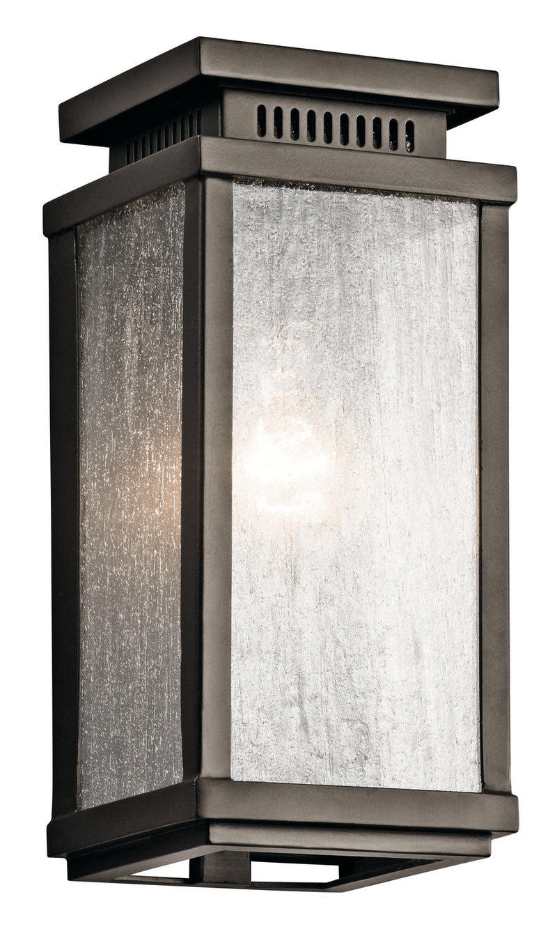 Kichler 49384OZ One Light Outdoor Wall Mount, Olde Bronze